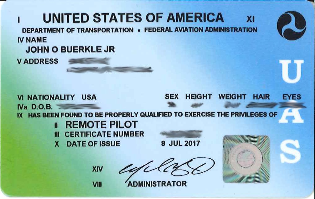 FAA Airman Certificate FAA Airman Certificate